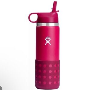 MAKE AN OFFER - Hydro Flask Hot Pink Fuchsia 20oz Water Bottle with Boot